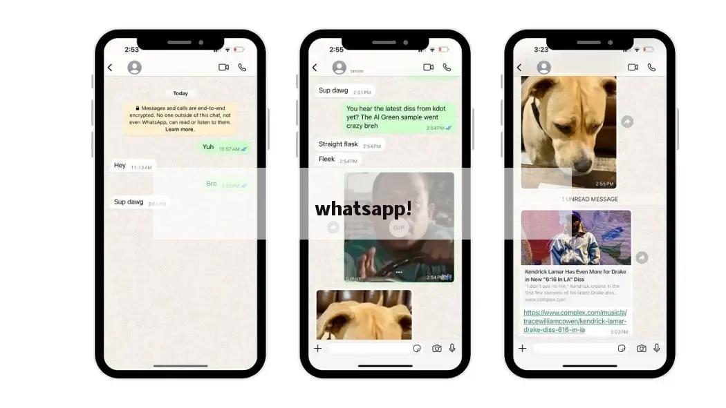 whatsapp!